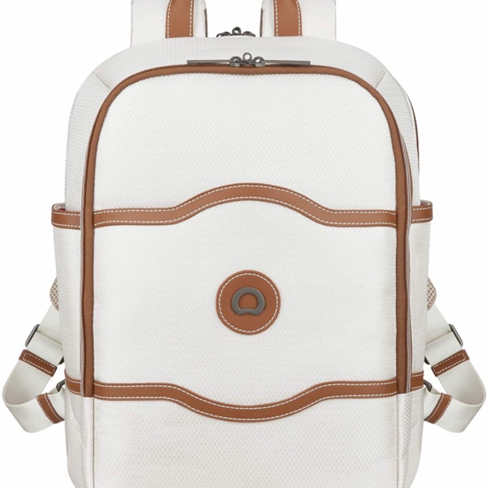 DELSEY Paris Chatelet Soft Air Travel Laptop Backpack, champagne, one size